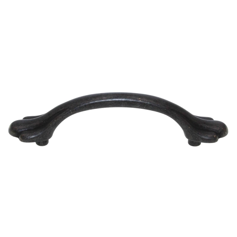 Hickory Hardware Newport 3 Ctr Cabinet Arch Pull Windover Antique P539-WOA