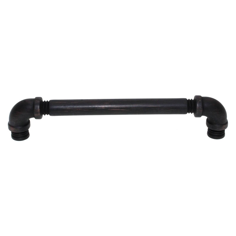 Hickory Hardware Pipeline Pull 6 1/4 (160mm) Ctr Vintage Bronze HH075010-VB