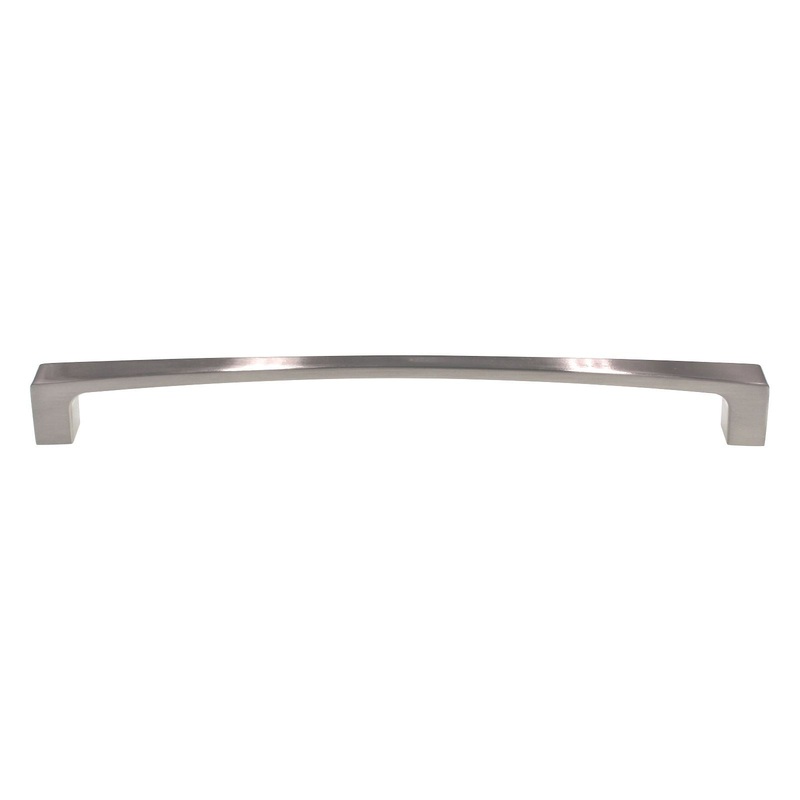 Hickory Hardware Rochester 8 Ctr Cabinet Appliance Pull Satin Nickel P3118-SN