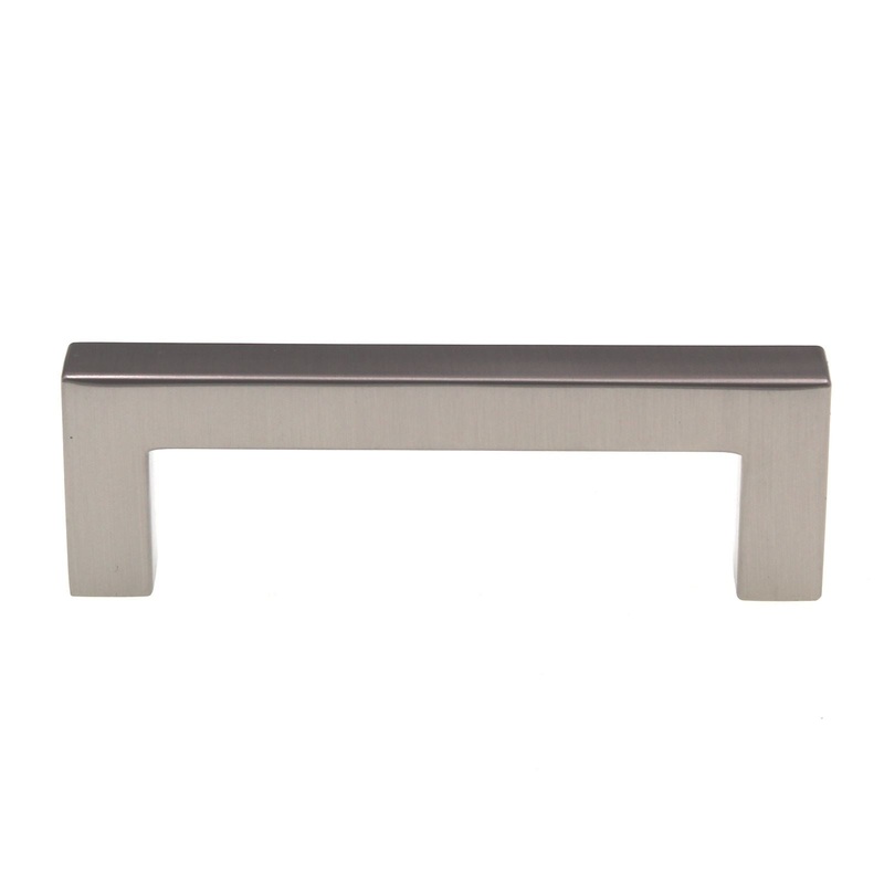 Hickory Hardware Skylight Square Cabinet Pull 3 Ctr Stainless Steel HH075326-SS