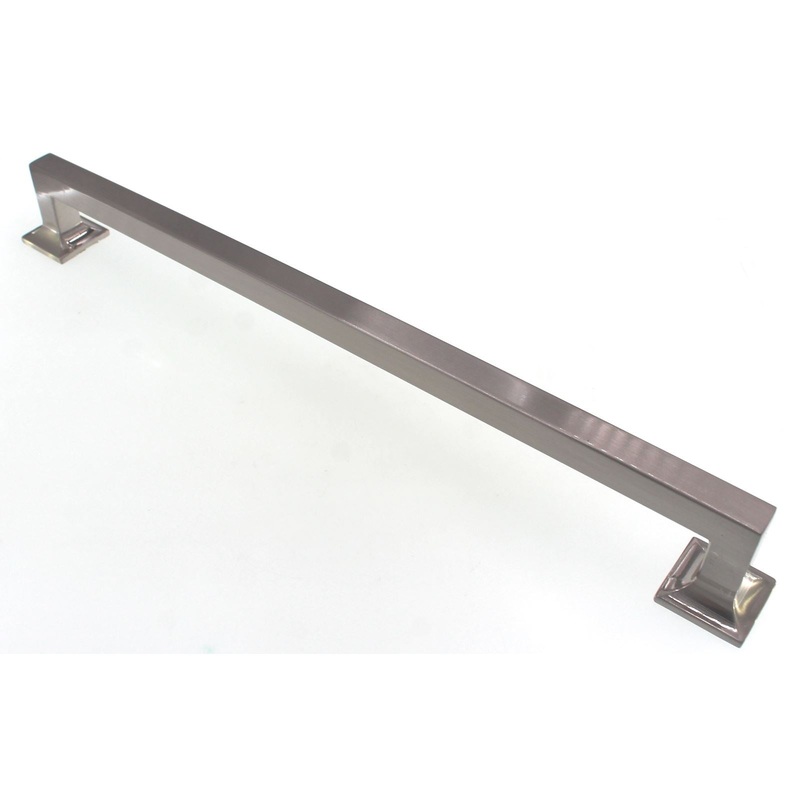 Hickory Hardware Studio 12 Ctr Square Appliance Pull Satin Nickel P3027-SN