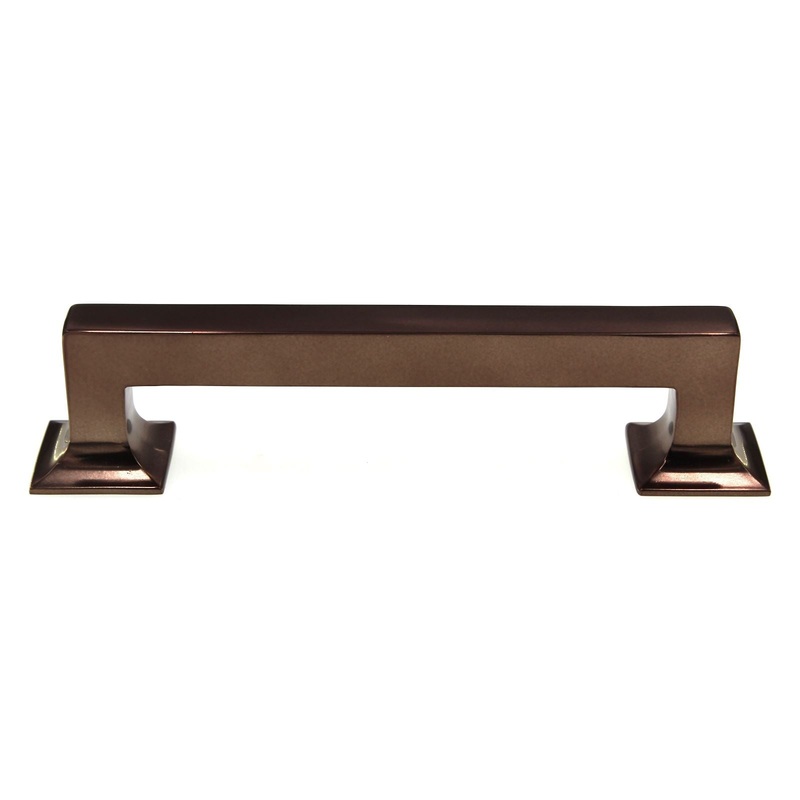 Hickory Hardware Studio 5 (128mm) Ctr Square Bar Pull Veneti Bronze P3012-VBZ
