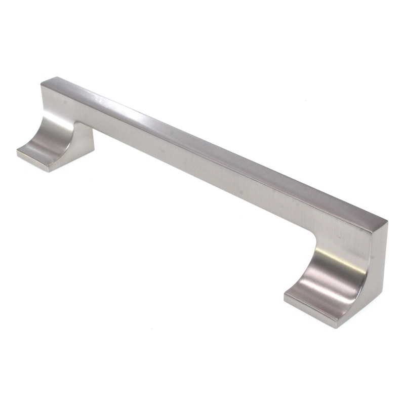 Hickory Hardware Swoop 6 1/4 (160mm) Ctr Cabinet Pull Stainless Steel P3331-SS