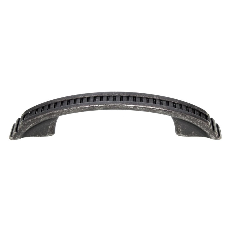 Hickory Hardware Sydney Pull 3 & 3 3/4 (96mm) Ctr Black Nickel HH74552-BNV