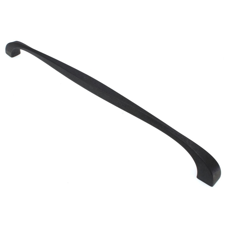 Hickory Hardware Twist Cabinet Appliance Pull 12 Ctr Black Iron H076021-BI