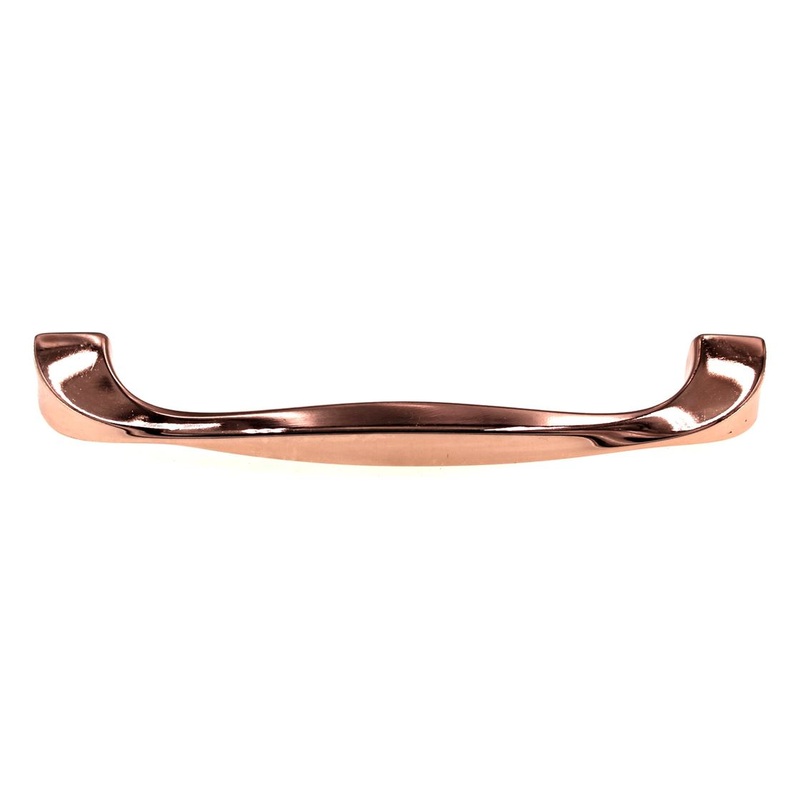 Hickory Hardware Twist Cabinet Pull 5 (128mm) Ctr Polished Copper H076017-CP