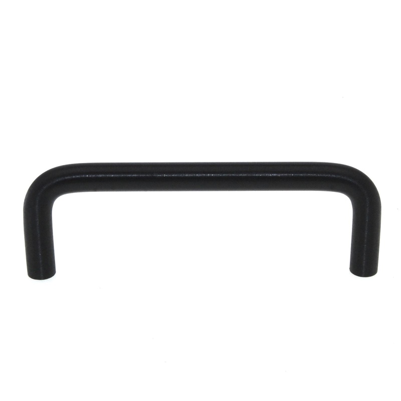 Hickory Hardware Wire Pulls 3 1/2 Hole Center Cabinet Pull Matte Black PW554-MB