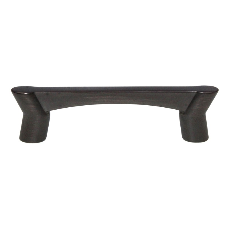 Hickory Hardware Wisteria Cabinet Arch Pull 3 Ctr Refined Bronze HH74551-RB