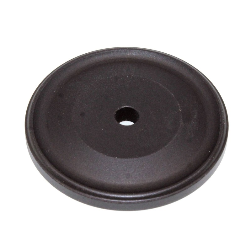 Schaub And Company 1 1/2 Solid Brass Knob Backplate Oil-Rubbed Bronze 710-10B