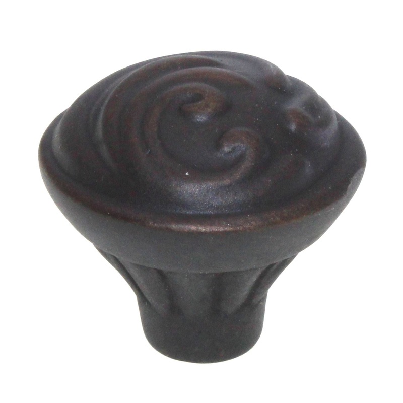 Schaub And Company Arcadia 1 3/8 Solid Brass Knob Ancient Bronze 830-ABZ