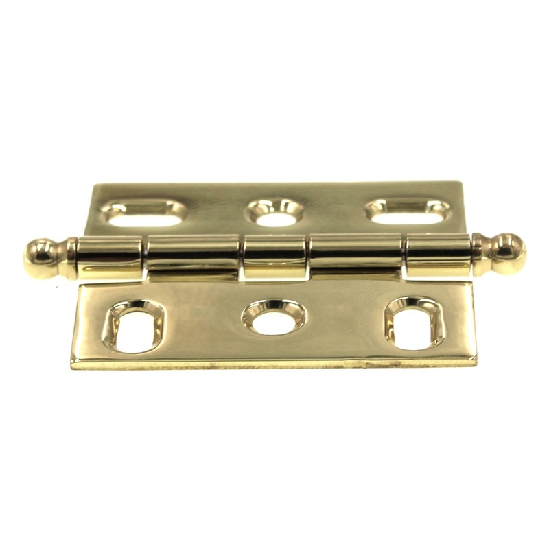 Schaub And Company Ball Tip 2 Hinge Mortise Butt Polished Brass 1111B-03