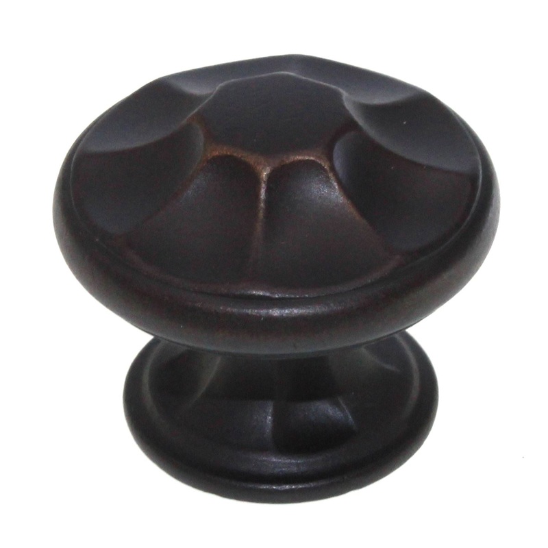 Schaub And Company Empire 1 3/8 Round Cabinet Knob Ancient Bronze 876-ABZ