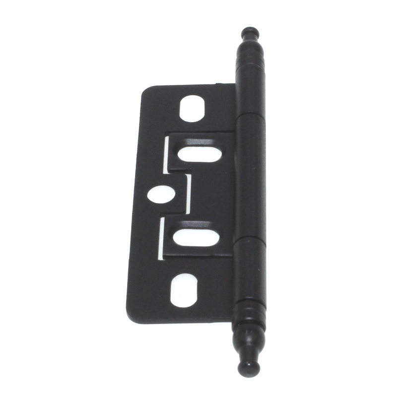 Schaub And Company Minaret Tip 2 1/2 Hinge Non-Mortise Flat Black 1100M-FB