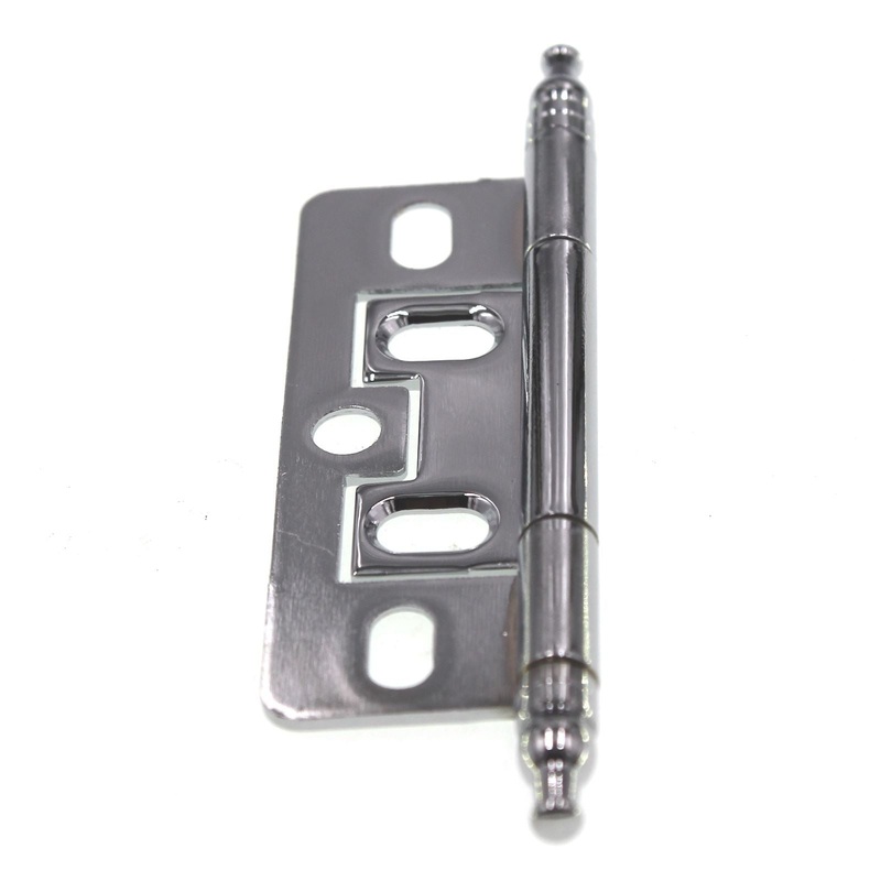 Schaub And Company Minaret Tip 2 1/2 Hinge Non-Mortise Polished Chrome 1100M-26