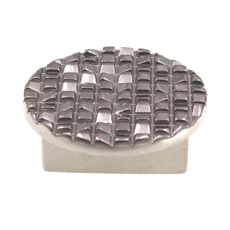 Schaub And Company Mosaic 2 Round Cabinet Knob Satin Nickel 2340-15