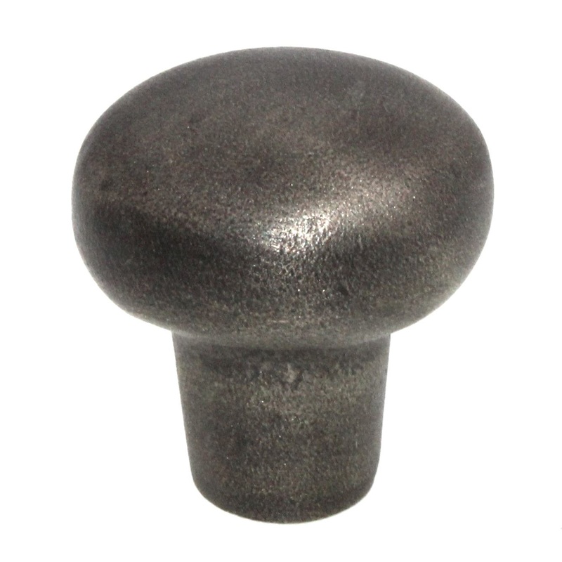 Schaub And Company Mountain 1 1/4 Cast Bronze Cabinet Knob Antique Iron 771-AI