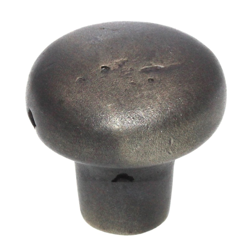 Schaub And Company Mountain 1 3/8 Cast Bronze Cabinet Knob Antique Iron 772-AI