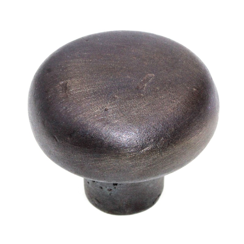 Schaub And Company Mountain 1 5/8 Cast Bronze Cabinet Knob Antique Iron 773-AI