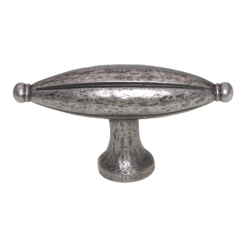Schaub And Company Siena 2 7/8 T-Bar Cabinet Knob Vibra Nickel 253-VN
