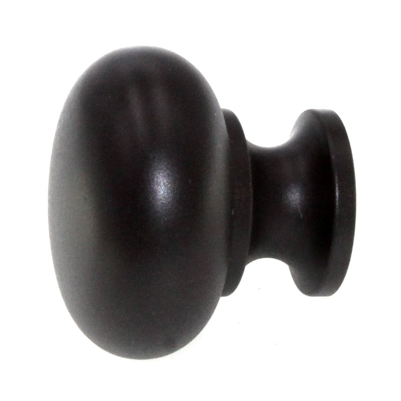 Schaub Country 1 1/4 Solid Brass Cabinet Knob Oil-Rubbed Bronze 706-10B