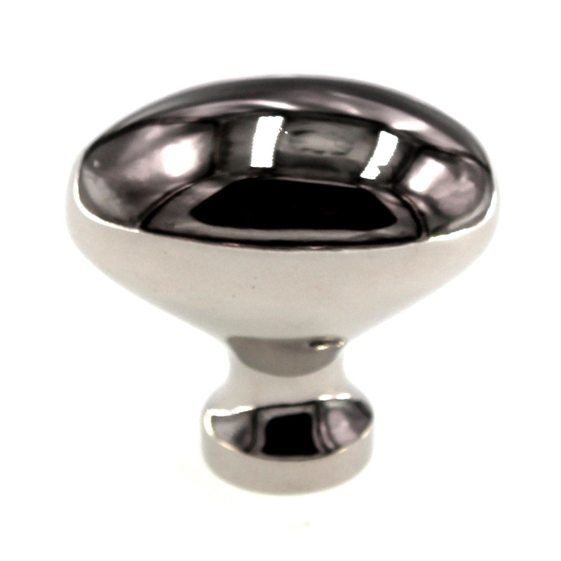 Schaub Country 1 3/8 Solid Brass Cabinet Knob Polished Nickel 719-PN