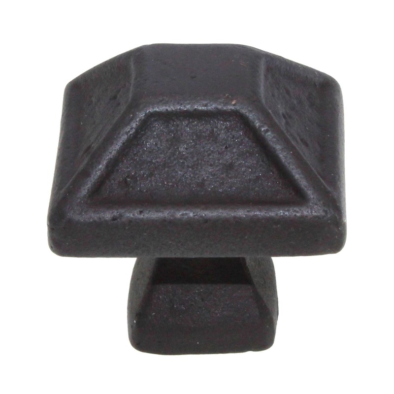 Schaub Kelmscott Manor 1 1/4 Square Cabinet Knob Dark Bronze 821-DKBZ