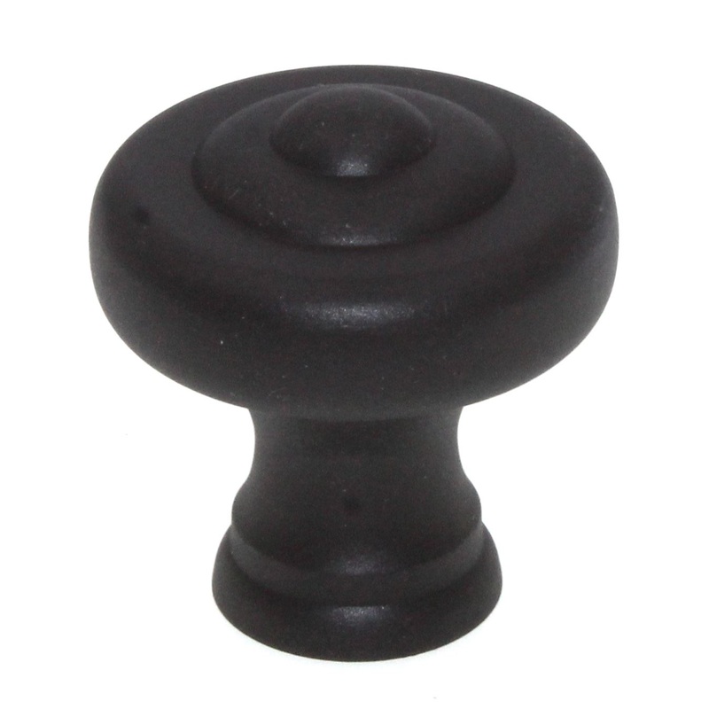 Schaub Mackinac 1 1/4 Solid Brass Cabinet Knob Oil-Rubbed Bronze 740-10B