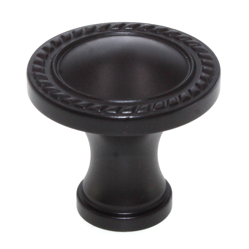 Schaub Montcalm 1 3/8 Solid Brass Cabinet Knob Oil-Rubbed Bronze 794-10B