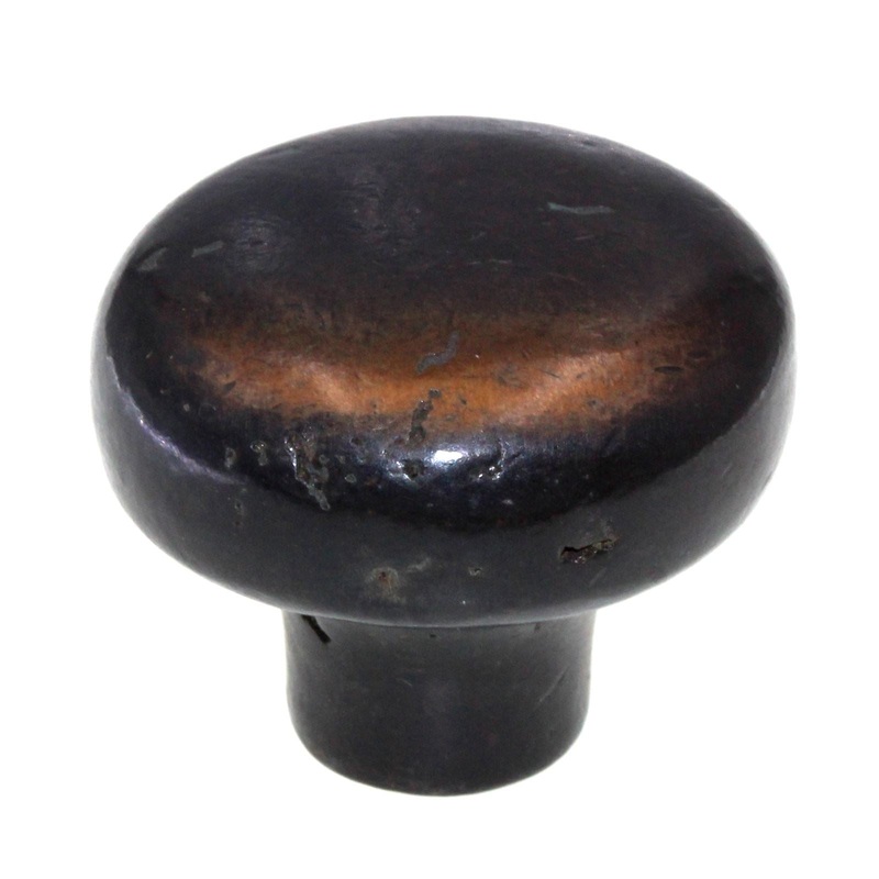 Schaub Mountain 1 5/8 Cast Bronze Cabinet Knob Antique Bronze 773-AZ