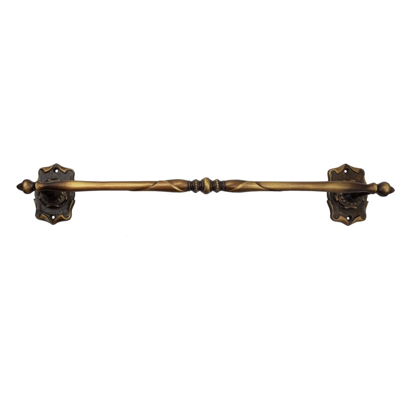 Vintage Amerock Carriage House 24 Towel Bar Antique English 9058-AE