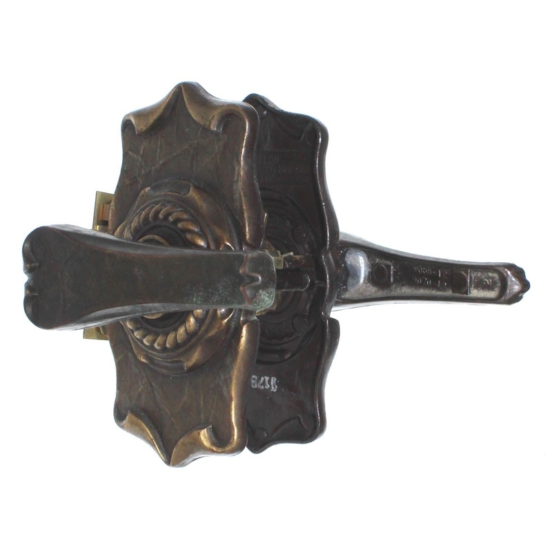 Vintage Amerock Carriage House Passage Door Knob Lever Antique English 9068-AE