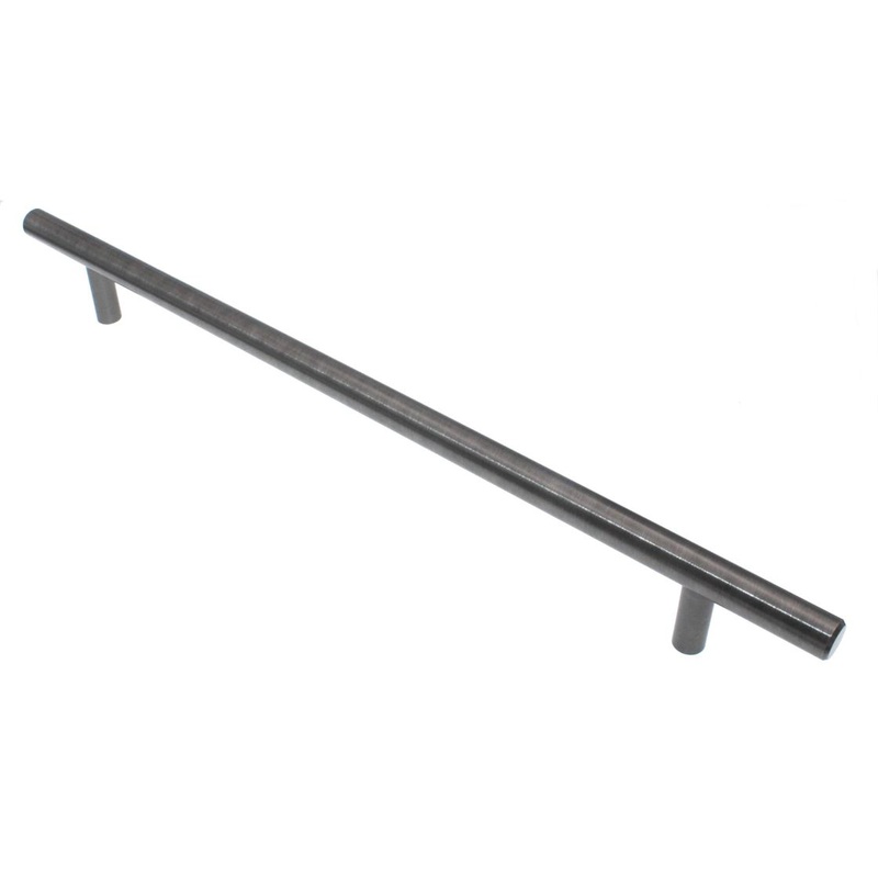 Amerock Bar Pulls 10 1/16 (256mm) Ctr Cabinet Bar Pull Gunmetal BP40519GM