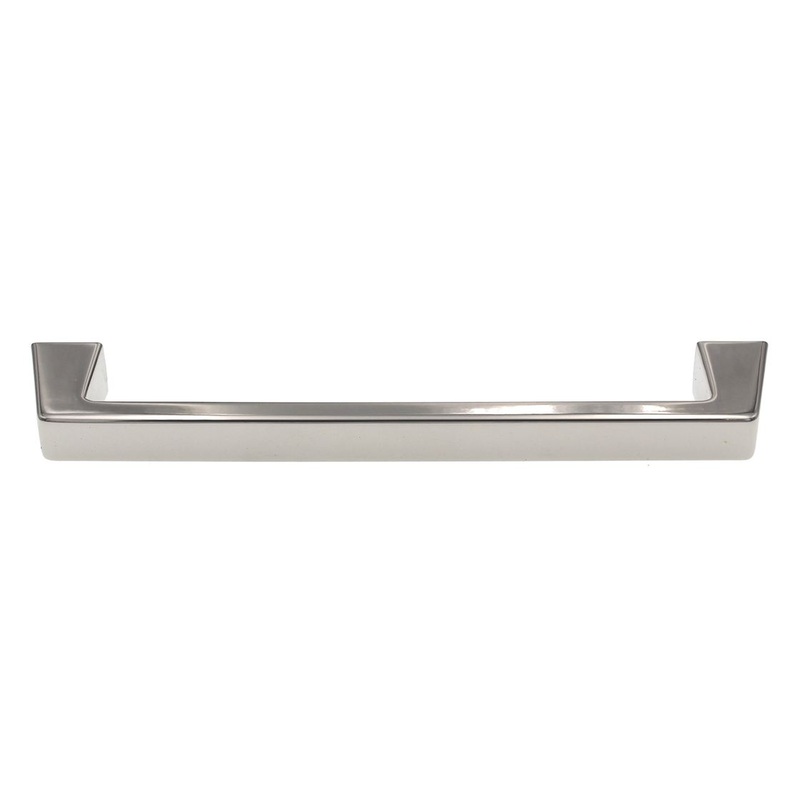 Amerock Blackrock 6 5/16 (160mm) Ctr Cabinet Pull Polished Nickel BP55278PN