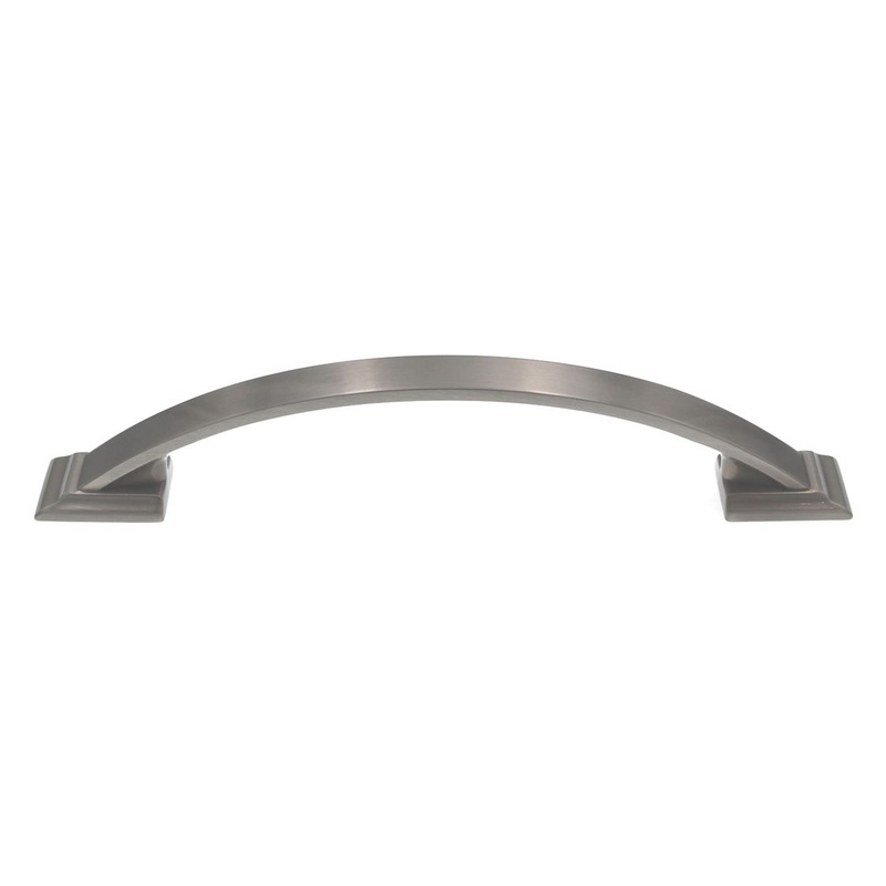 Amerock Candler 5 1/16 (128mm) Ctr Cabinet Arch Pull Satin Nickel BP29363G10
