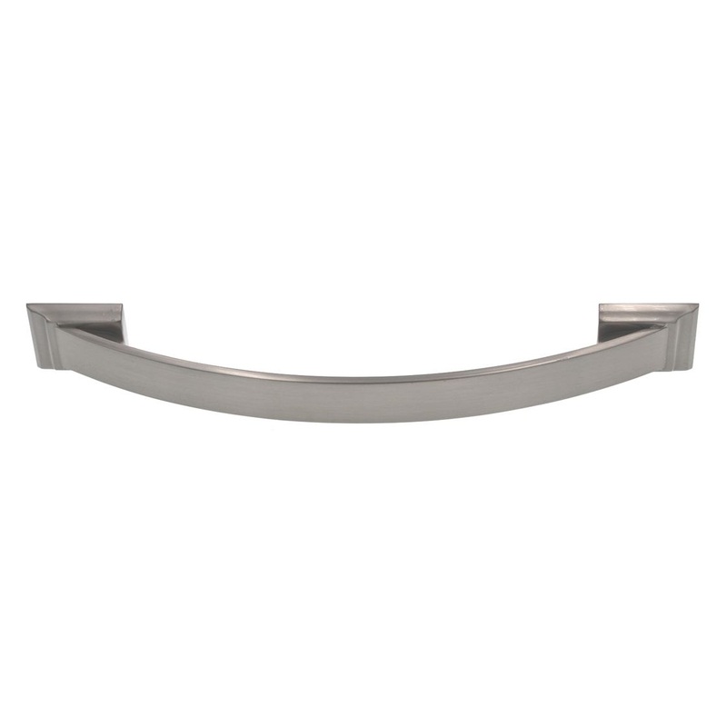 Amerock Candler 6 5/16 (160mm) Ctr Cabinet Arch Pull Satin Nickel BP29364G10