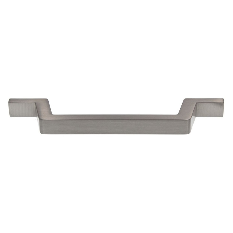 Amerock Conrad 3 3/4 (96mm) Ctr Cabinet Arch Pull Satin Nickel BP29200G10