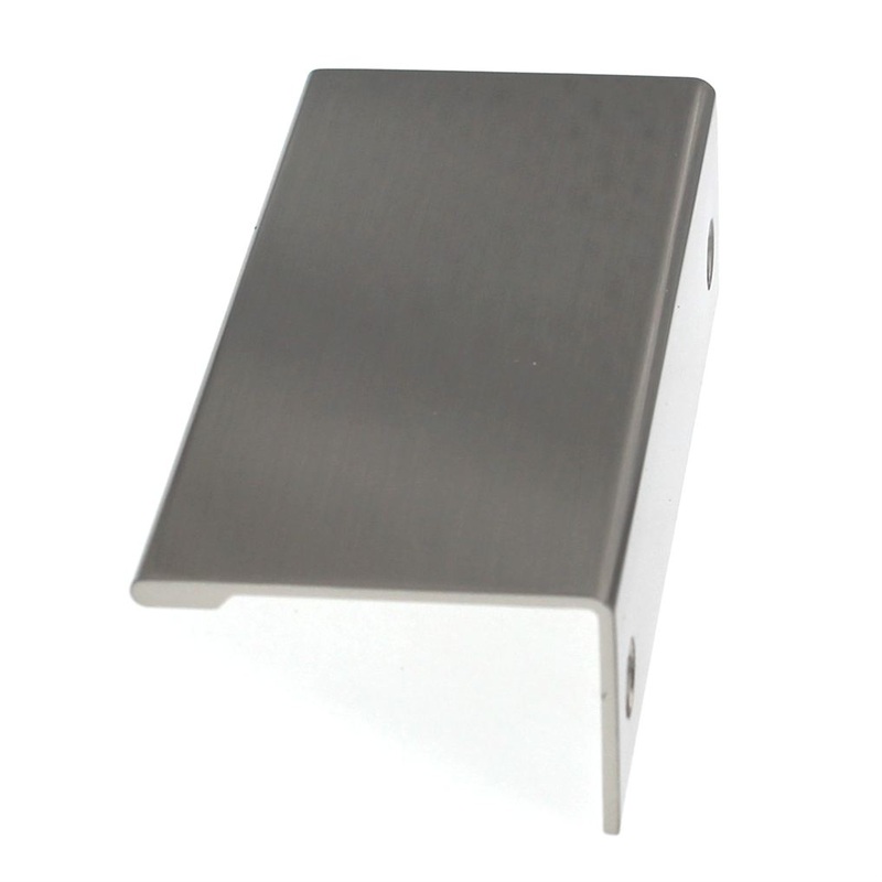 Amerock Edge Pull 3 Ctr Cabinet Finger Pull Satin Nickel BP36573G10
