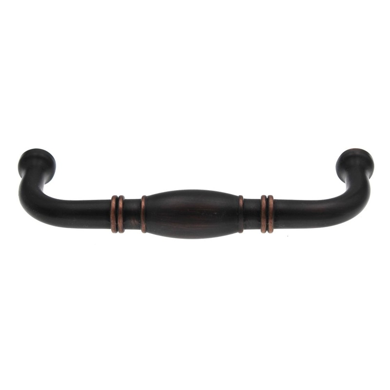 Amerock Granby 3 3/4 (96mm) Ctr Cabinet Arch Pull Oil-Rubbed Bronze BP55243ORB