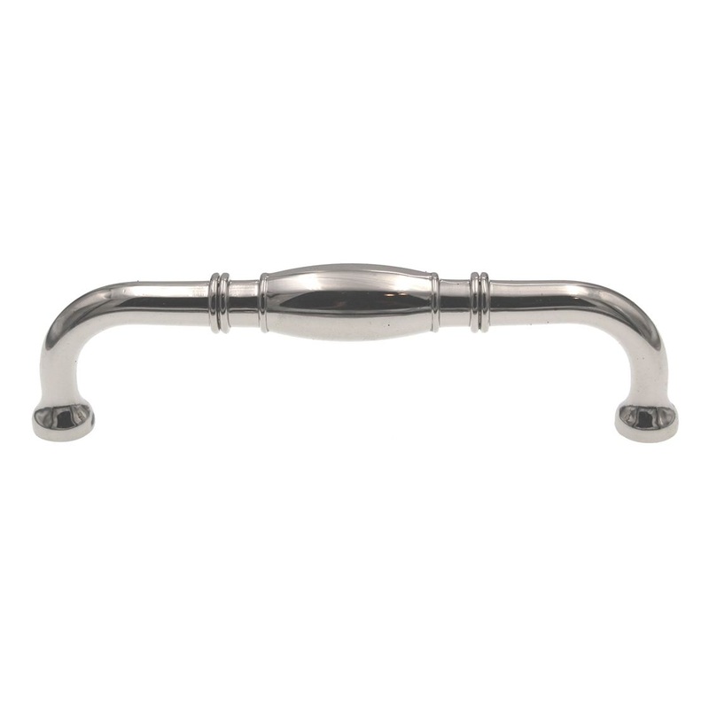 Amerock Granby 5 1/16 (128mm) Ctr Cabinet Arch Pull Polished Nickel BP55244PN