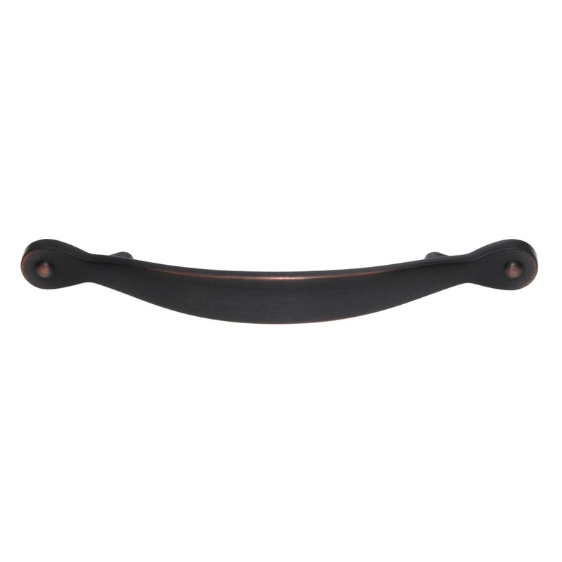 Amerock Inspirations 3 3/4 (96mm) Ctr Cabinet Pull Oil-Rubbed Bronze BP1587ORB