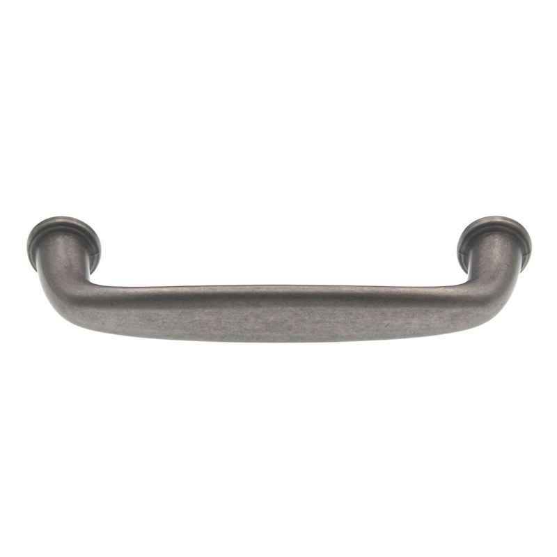 Amerock Kane 3 3/4 (96mm) Ctr Cabinet Arch Pull Weathered Nickel BP53702WN