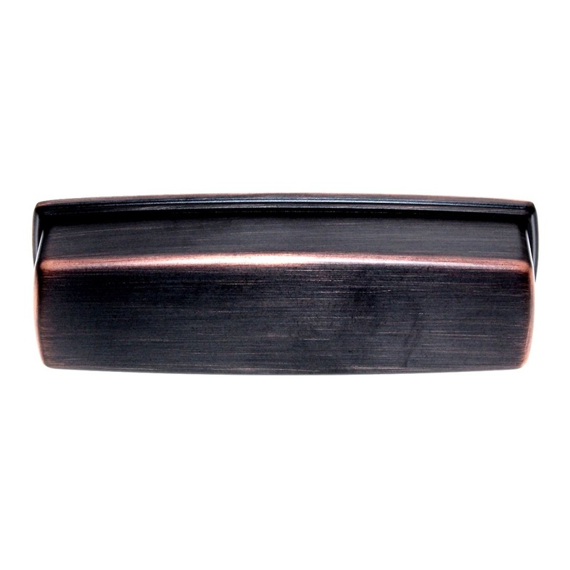 Amerock Kane 3 3/4 (96mm) Ctr Drawer Cup Pull Oil-Rubbed Bronze BP53801ORB