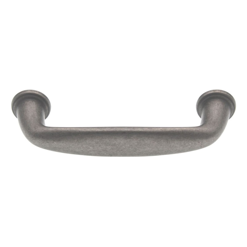 Amerock Kane 3 Ctr Cabinet Arch Pull Weathered Nickel BP53701WN