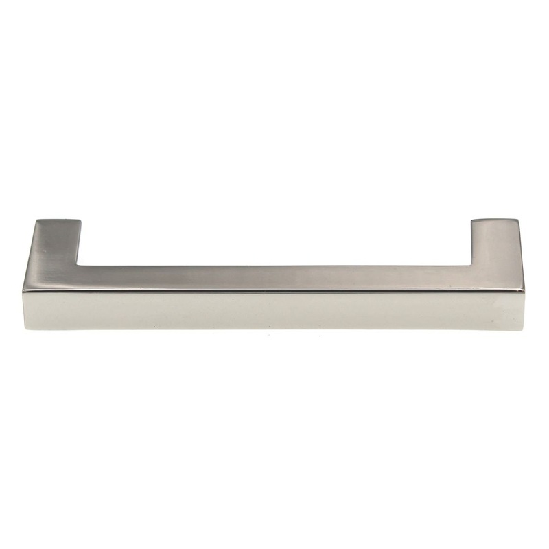 Amerock Monument 3 3/4 (96mm) Ctr Cabinet Arch Pull Polished Nickel BP36570PN