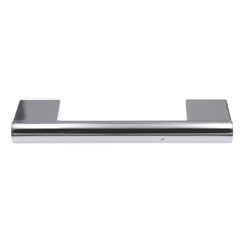 Amerock Versa 3 3/4 (96mm) Ctr Cabinet Arch Pull Polished Chrome BP3691226
