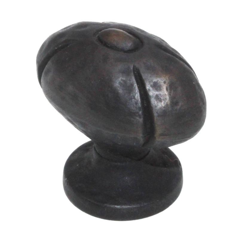 Schaub And Company Siena 1 1/4 Oval Cabinet Knob Ancient Bronze 252-ABZ