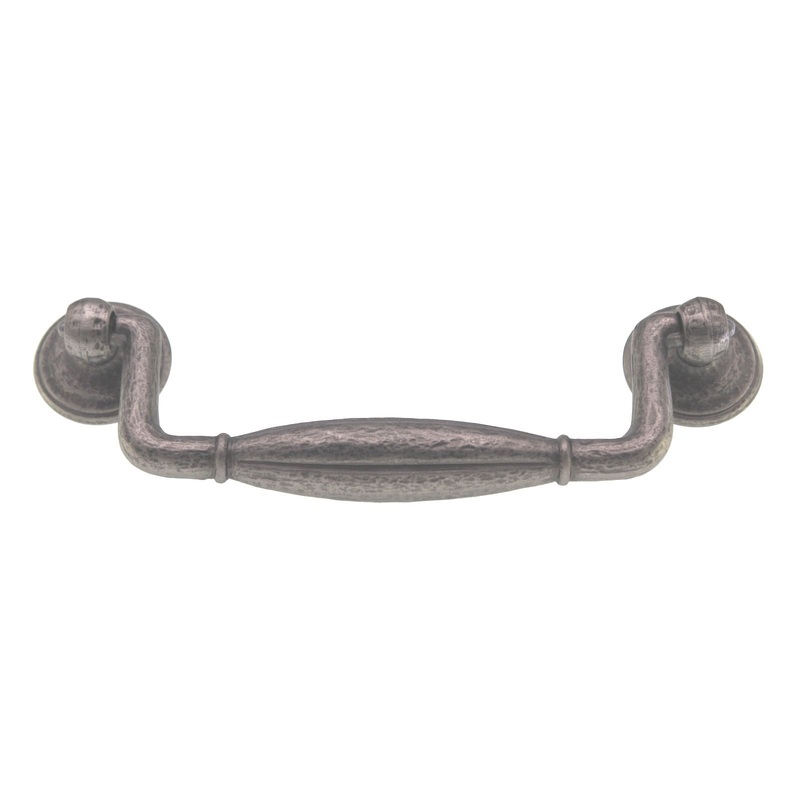 Schaub And Company Siena Drawer Bail Pull 5 (128mm) Ctr Vibra Nickel 258-VN