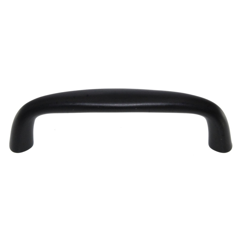 Schaub And Company Traditional Cabinet Arch Pull 3 Ctr Flat Black 721-FB