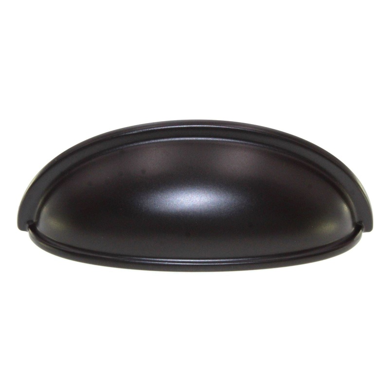 Schaub And Company Traditional Drawer Cup Pull 3 Ctr Oil-Rubbed Bronze 730-10B