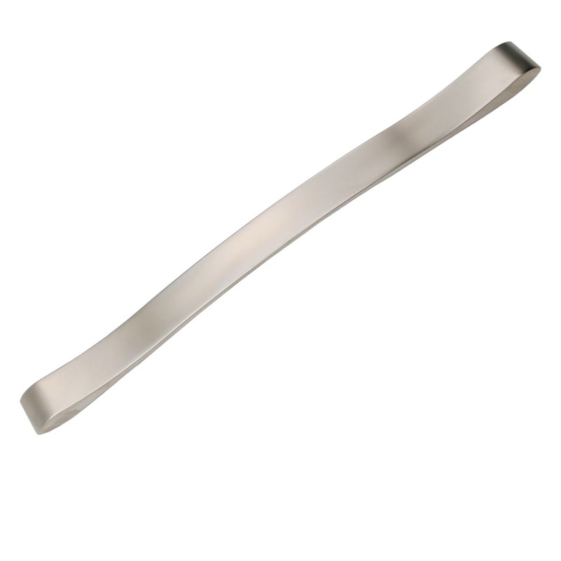 Schaub And Company Wave Cabinet Pull 12 5/8 (320mm) Ctr Satin Nickel 244-320-15